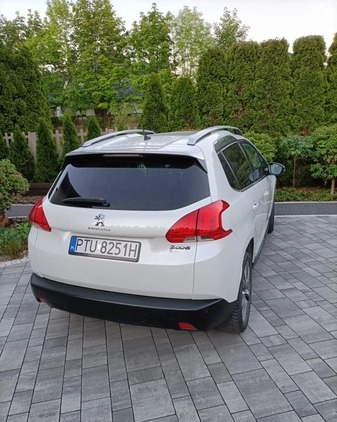 Peugeot 2008 cena 34000 przebieg: 150000, rok produkcji 2014 z Ziębice małe 92